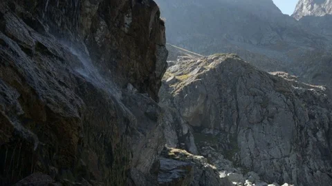 Mountain Stream in the High Tatra. Stock Footage 95489657