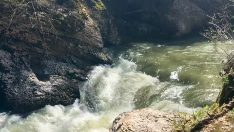 Mountain stream landscape Stock Footage 308106540