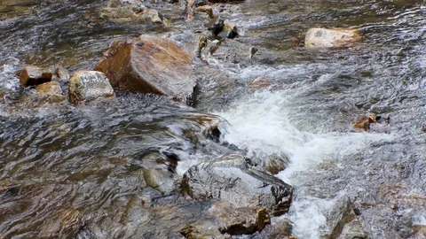 Mountain stream in the mountains Vidéo 117842979