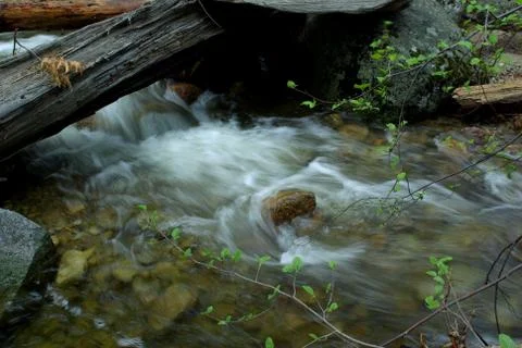 Mountain stream Stock Photos