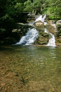 Mountain stream Stock-Fotos