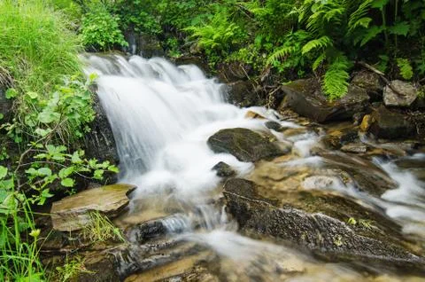 Mountain stream Foto stock