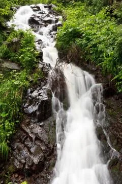 A mountain stream Stock Photos