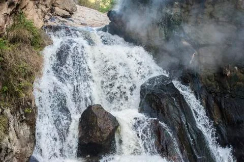 Mountain stream Stock Photos