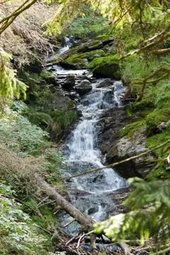 Mountain stream Foto stock