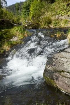 Mountain stream Foto stock