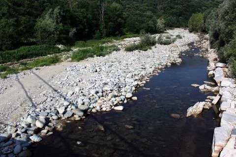 Mountain stream 스톡 사진