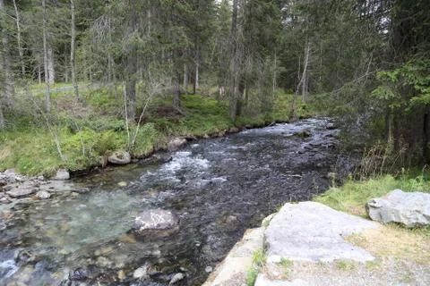 Mountain stream Foto stock