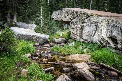 Mountain Stream Foto stock