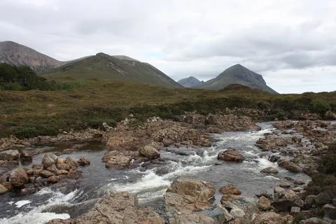 Mountain Stream. Stock Photos