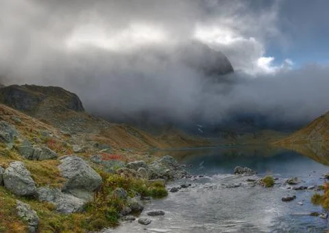 Mountain stream Foto stock