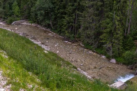Mountain stream Foto stock
