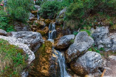Mountain stream Stock-Fotos