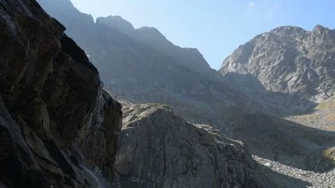 Mountain Stream in the Tatra Stock Footage 95489248