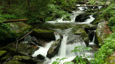 Mountain Stream Time Lapse 14 Stock Footage 38297441