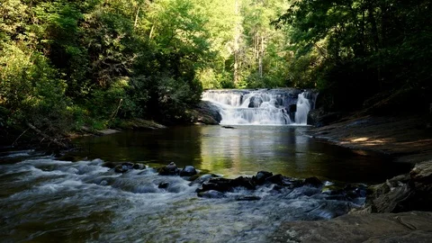 Mountain Stream Time Lapse Stock-Footage 108755446