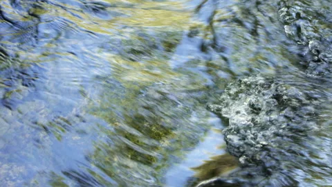 Mountain stream.Beautiful nature landscape 库存影片 282368611