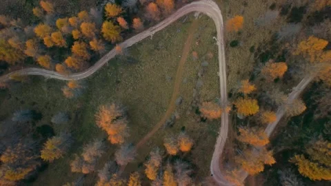 Mountain street Stock Footage 245812628