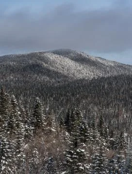 Mountain summit in eastern Canada Stock Photos