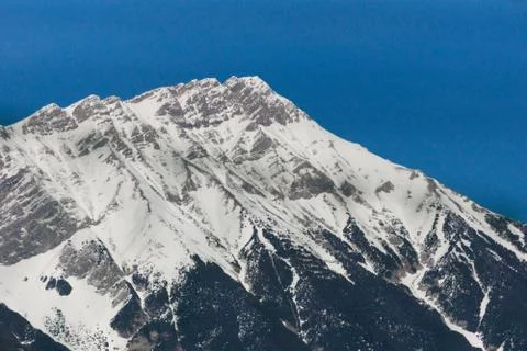 Mountain summit Foto stock