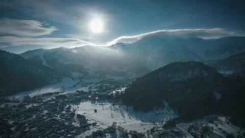 Mountain SUN 스톡 동영상 169386120