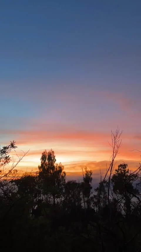 Mountain Sunrise First Light Dawns Video stock 321986295