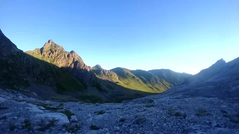 Mountain Sunrise Stock Footage 157136452