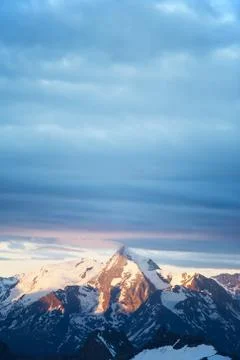 Mountain sunrise Stock Photos