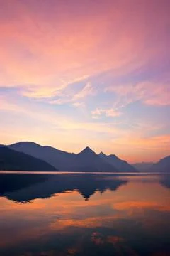 Mountain Sunrise Stock Photos