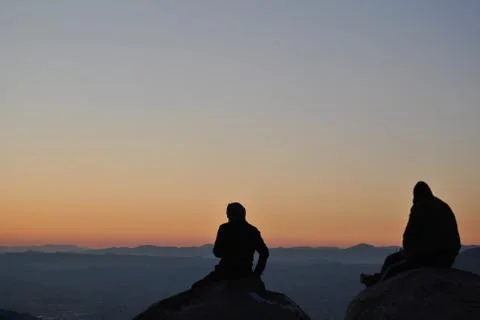 Mountain Sunrise Stock Photos
