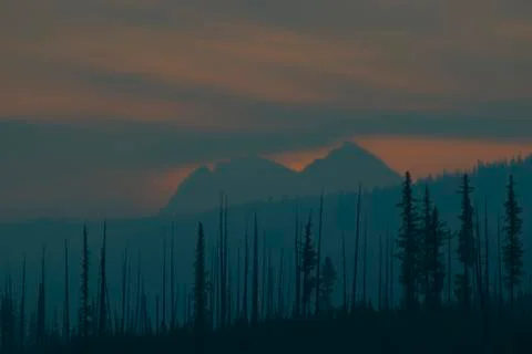 Mountain Sunrise Stock Photos