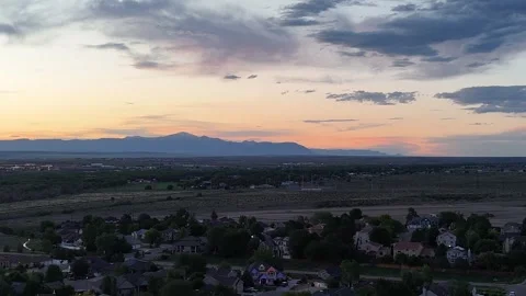 Mountain Sunset 1 Stock Footage 321830941