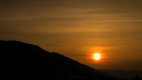 Mountain sunset evening. Stock-Footage 273698643
