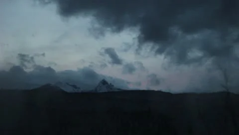 Mountain sunset Vidéo 8985481