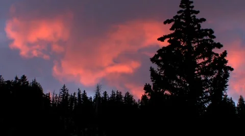 Mountain Sunset Stock-Footage 37597637