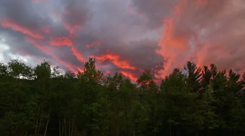 Mountain Sunset Stock Footage 50677265