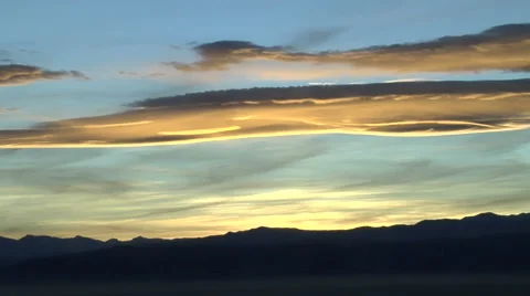 Mountain Sunset Stock Footage 54734597