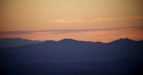 Mountain sunset Stock Footage 127131538