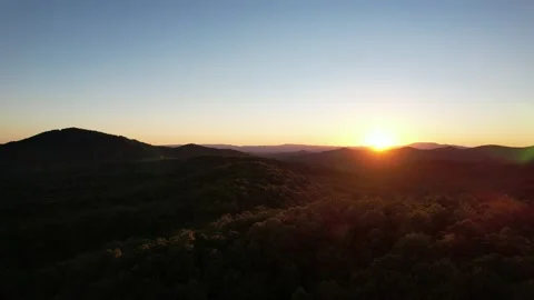 Mountain Sunset Stock Footage 221112959