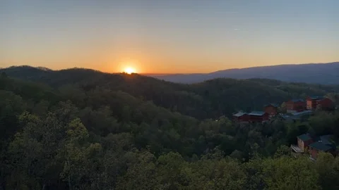 Mountain Sunset Video stock 238415139