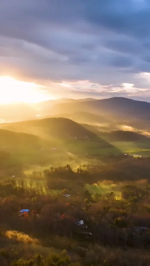 Mountain Sunset Stock Footage 238848308