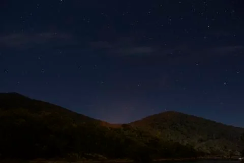 Mountain Sunset Stock Photos