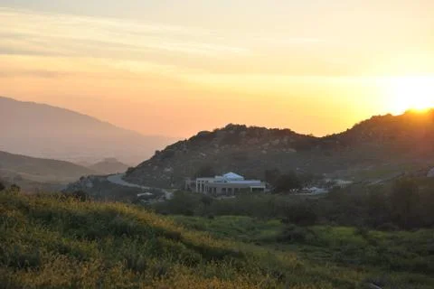 Mountain Sunset Stock Photos