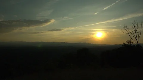 Mountain Sunset | Time-lapse -01 Stock Footage 86859705