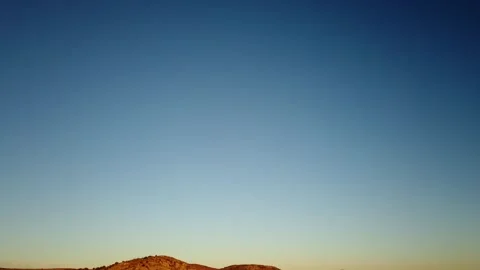 Mountain Sunset Timelapse in Del Rio, TX Video stock 246984176