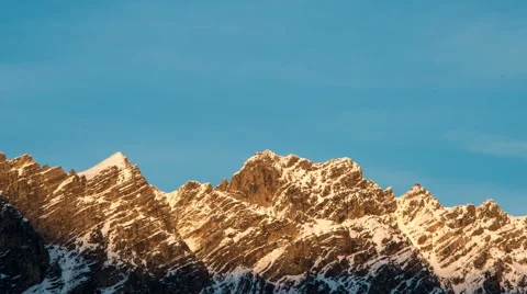 Mountain sunset timelapse Video stock 61322527