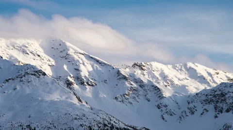 Mountain sunset timelapse Video stock 61322746