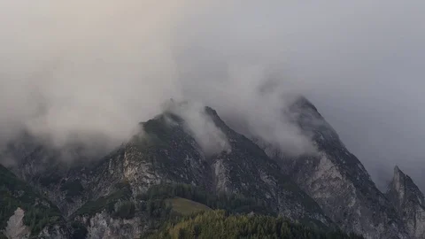 Mountain sunset timelapse Stock Footage 81097892