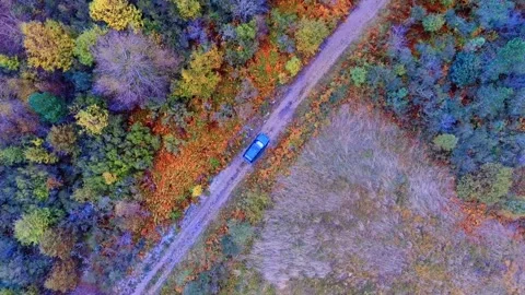 Mountain SUV Video stock 254411084