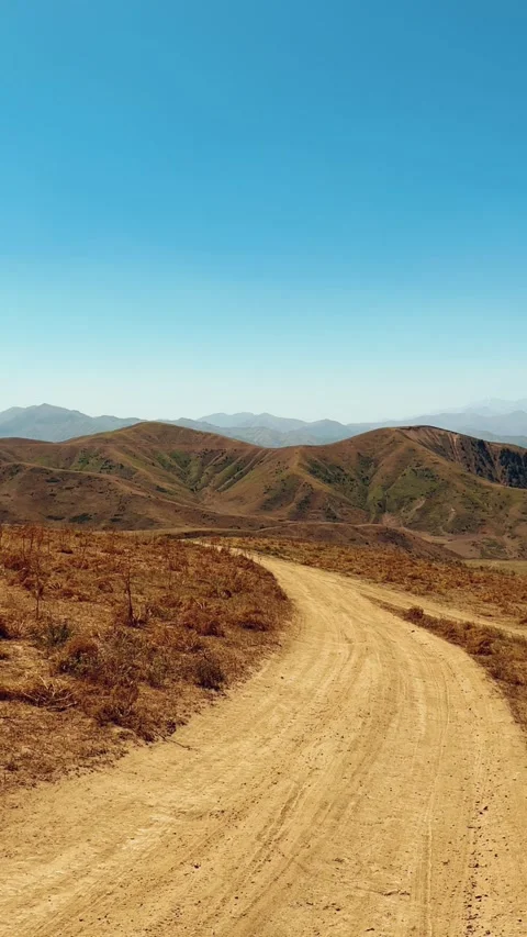 The mountain system of the Western Tien Shan in Uzbekistan. Stock Footage 299723111
